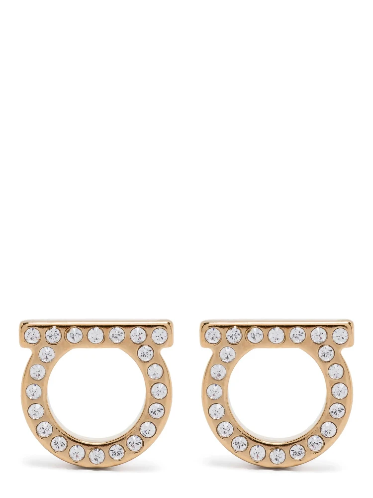 Gold Brass Earrings