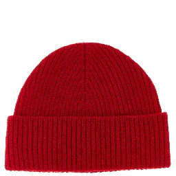 Red Wool Beanie
