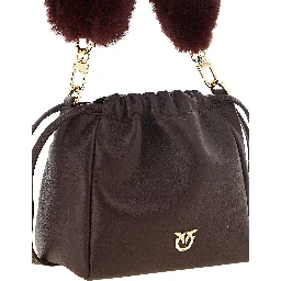 Bordeaux Lambskin Shoulder Bag