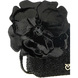 Black Polyethylene Clutch Bag