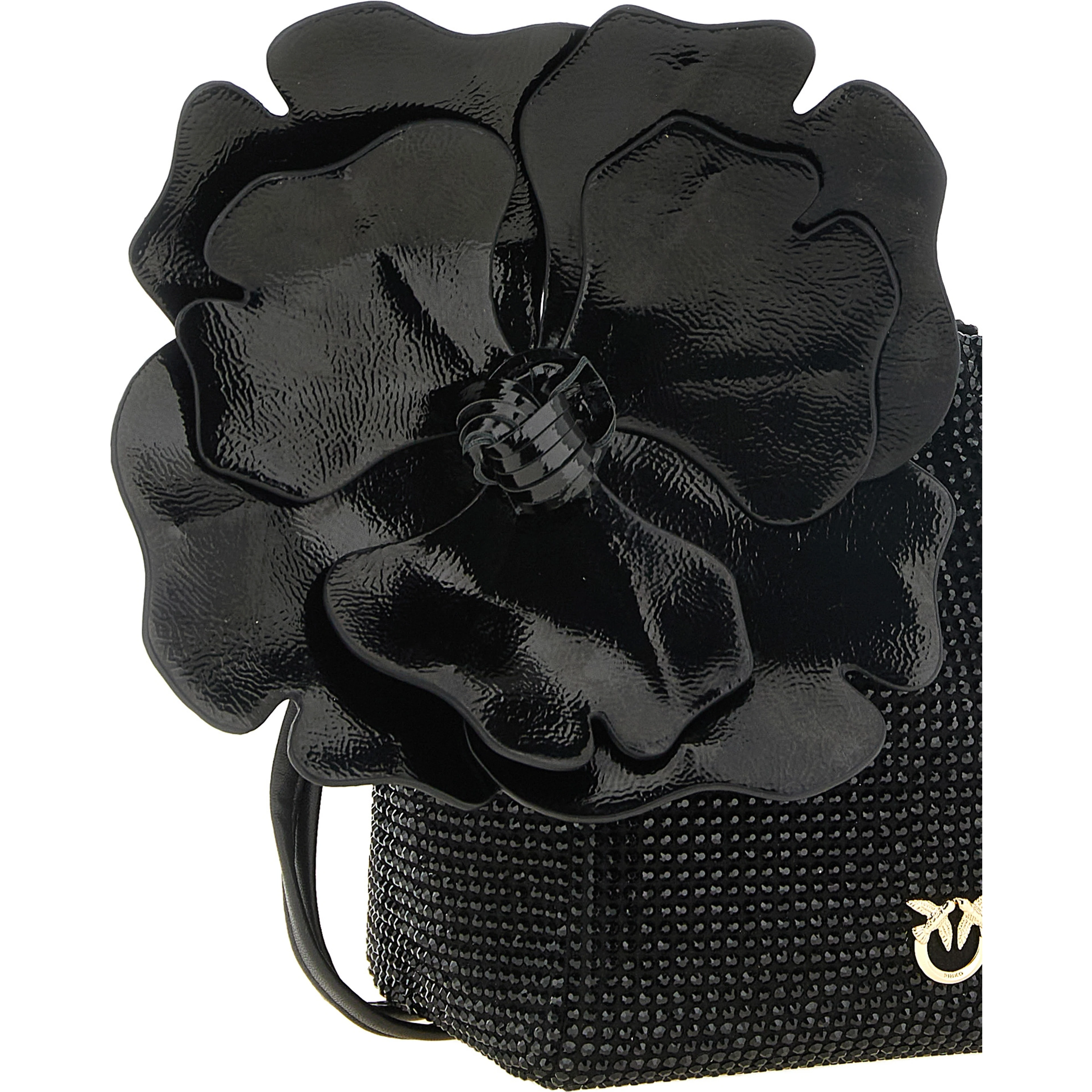 Black Polyethylene Clutch Bag