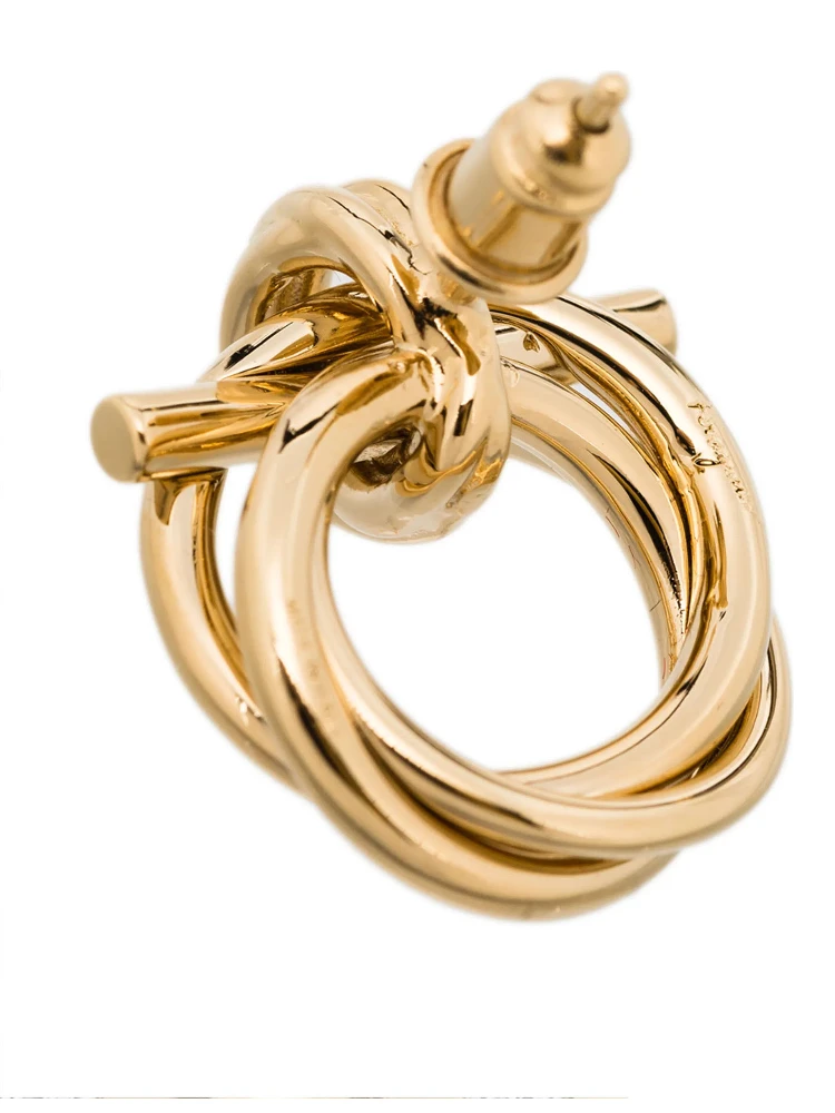 Gold Brass Earrings alternative