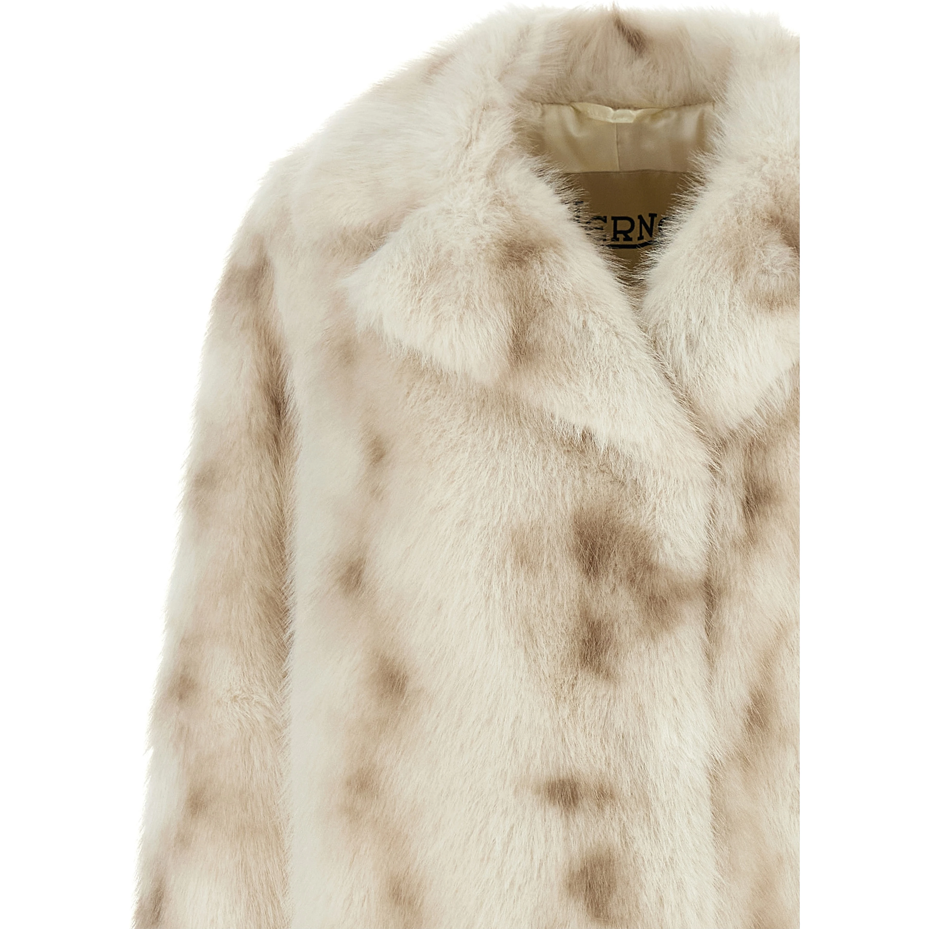 Beige Polyester Coat