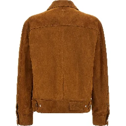 Brown Goatskin Leather Jacket