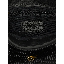 Black Polyethylene Clutch Bag