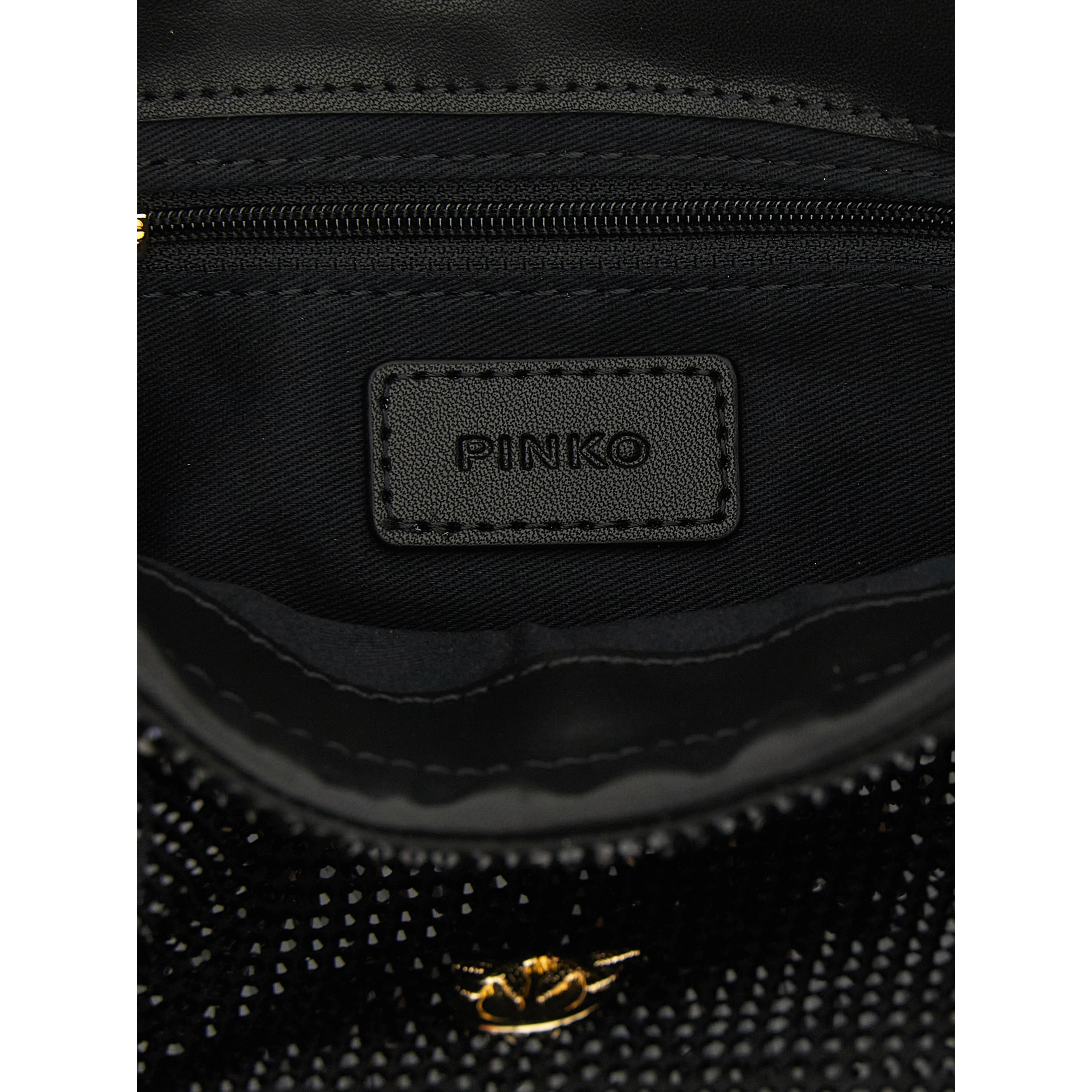 Black Polyethylene Clutch Bag