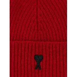 Red Wool Beanie