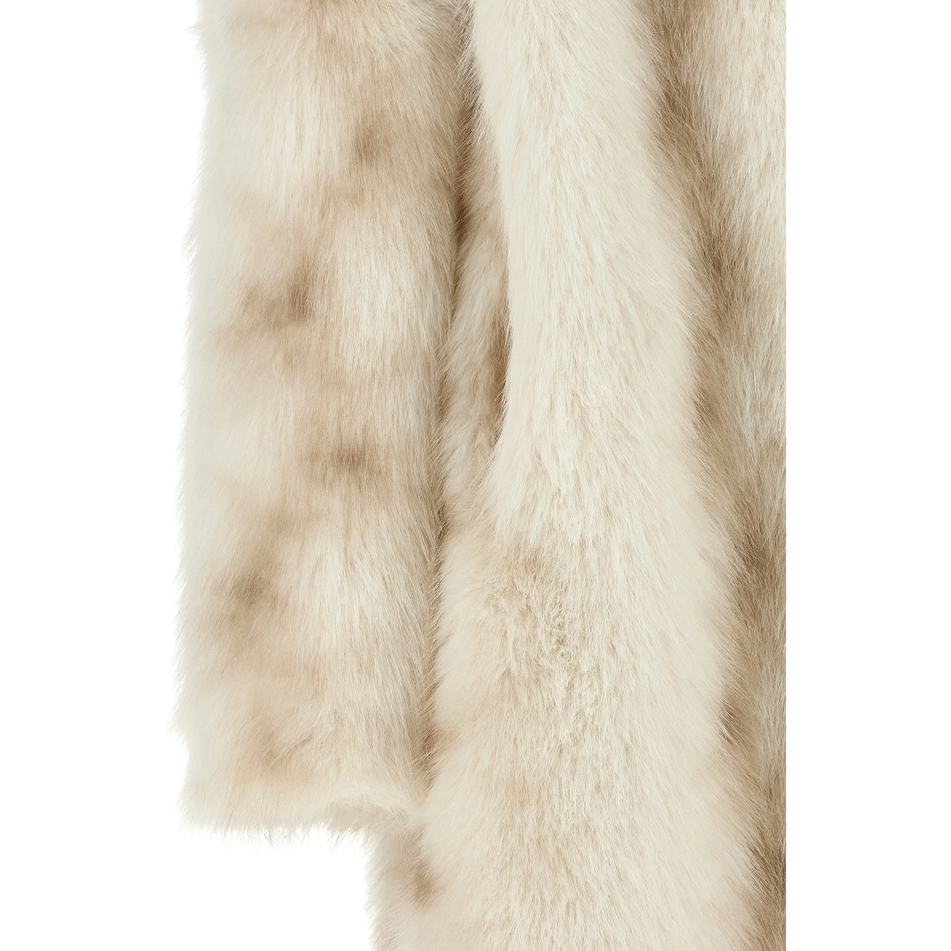Beige Polyester Coat