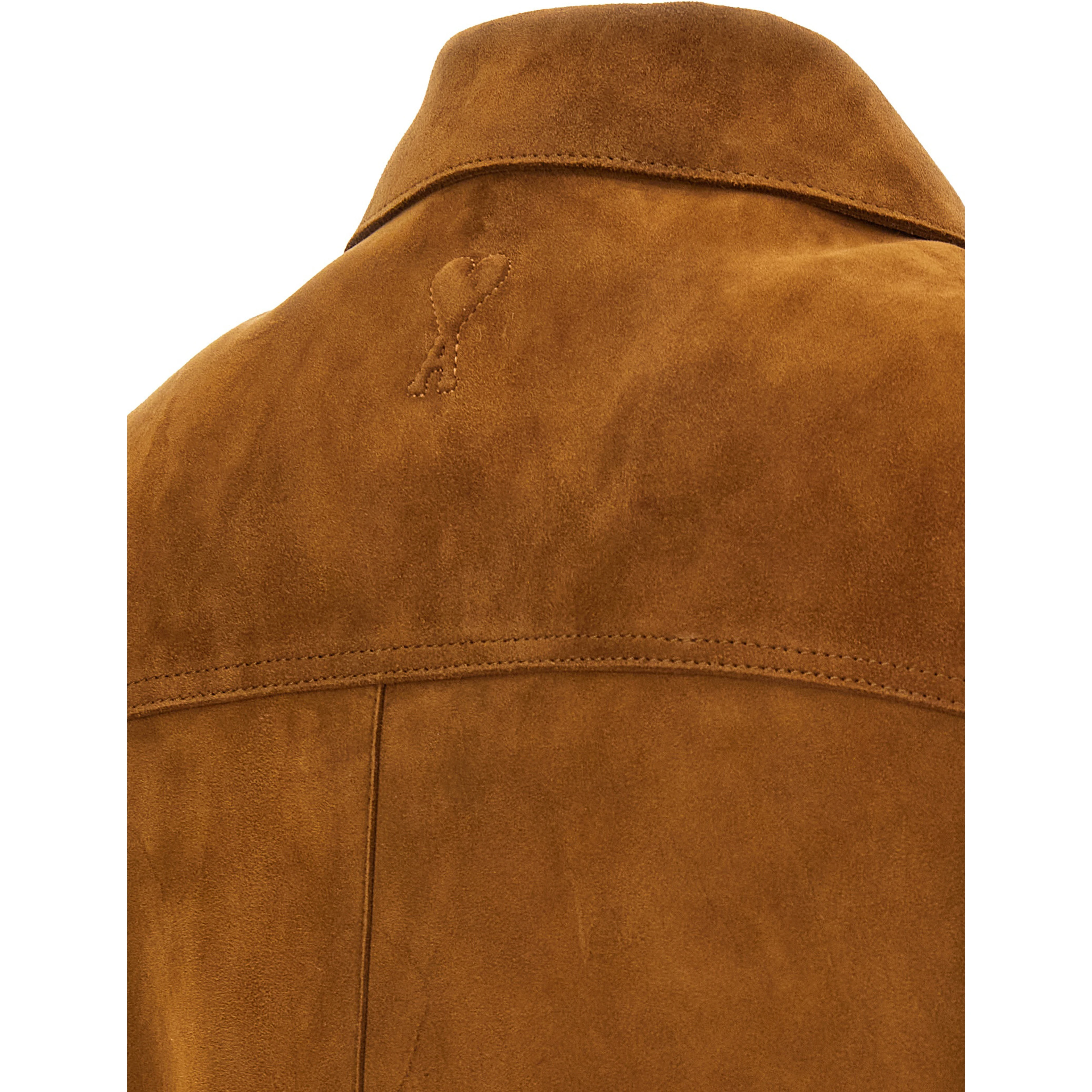 Brown Goatskin Leather Jacket