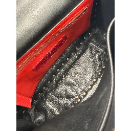 VALENTINO GARAVANI Rockstud Spike Black Handbag