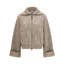 Beige Cashmere Sweater