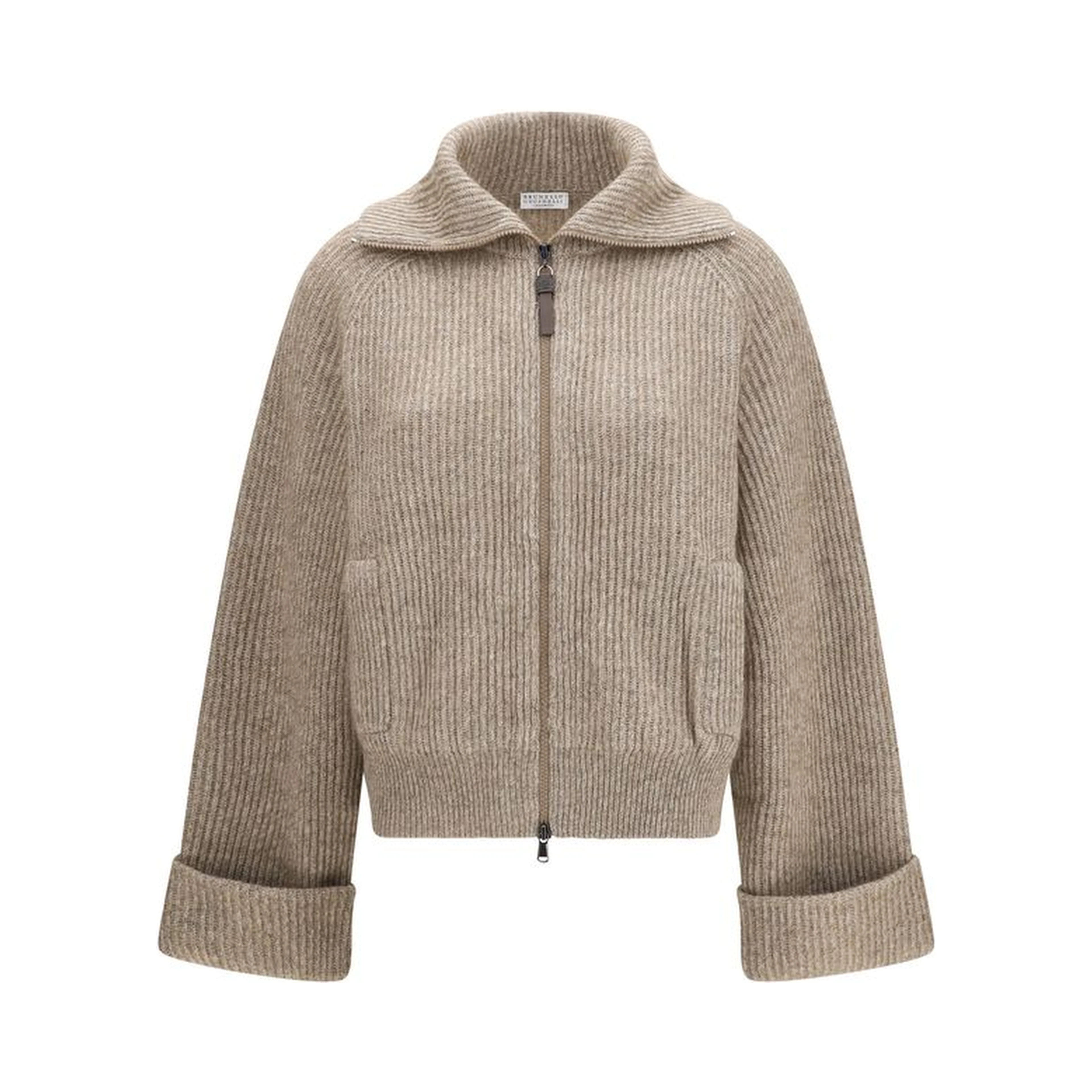 Beige Cashmere Sweater