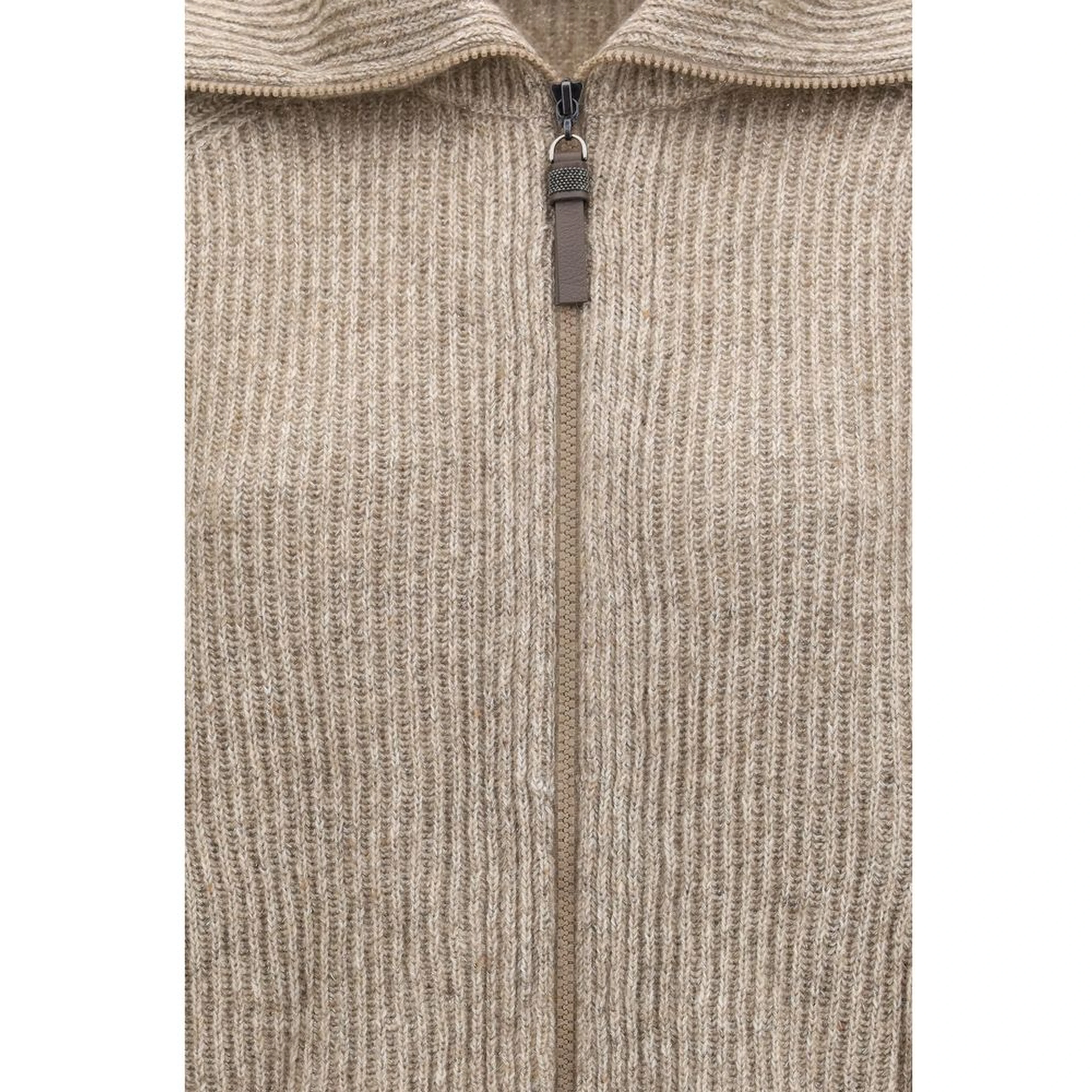 Beige Cashmere Sweater