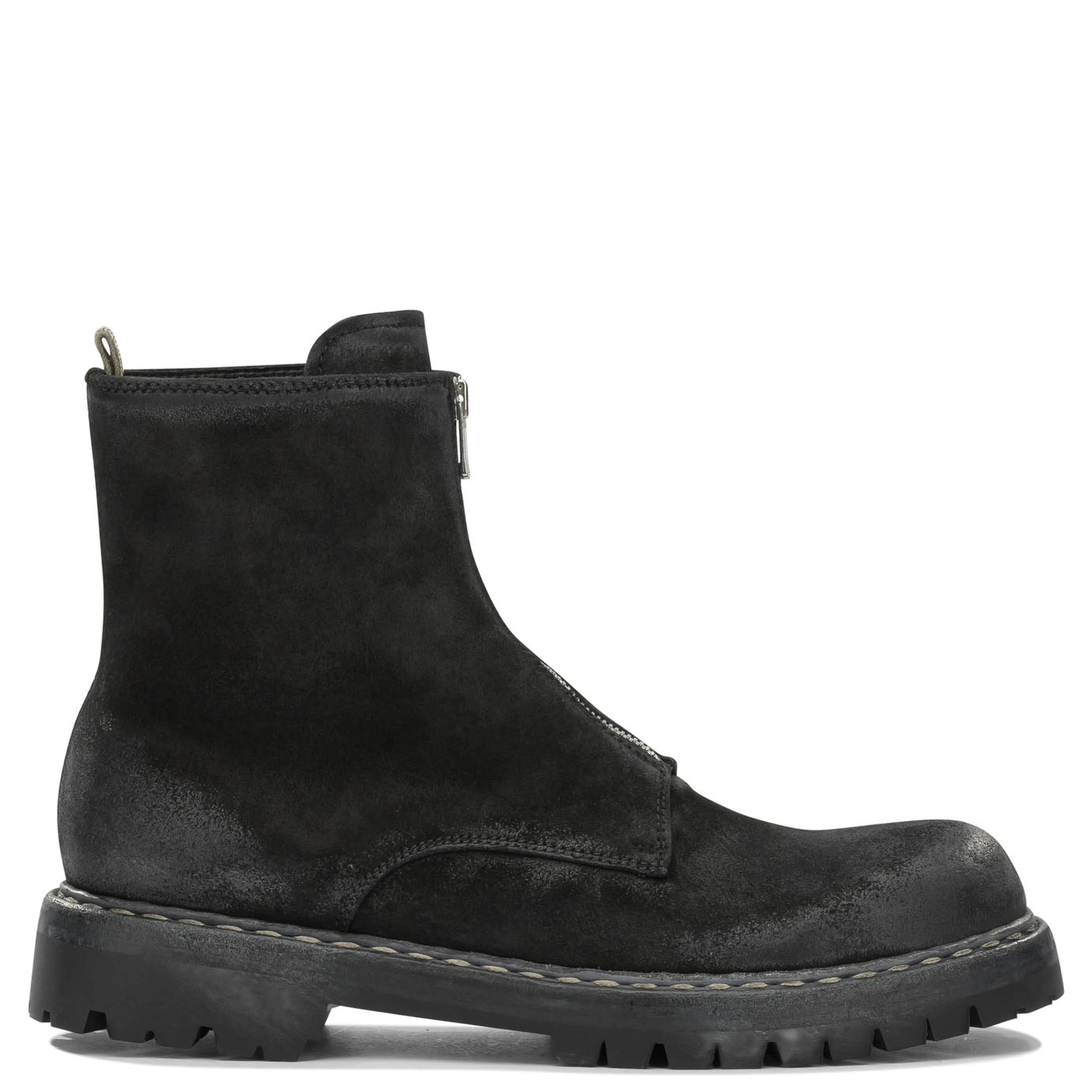 "Bulla DD Lug 114" Ankle Boots with Zipper