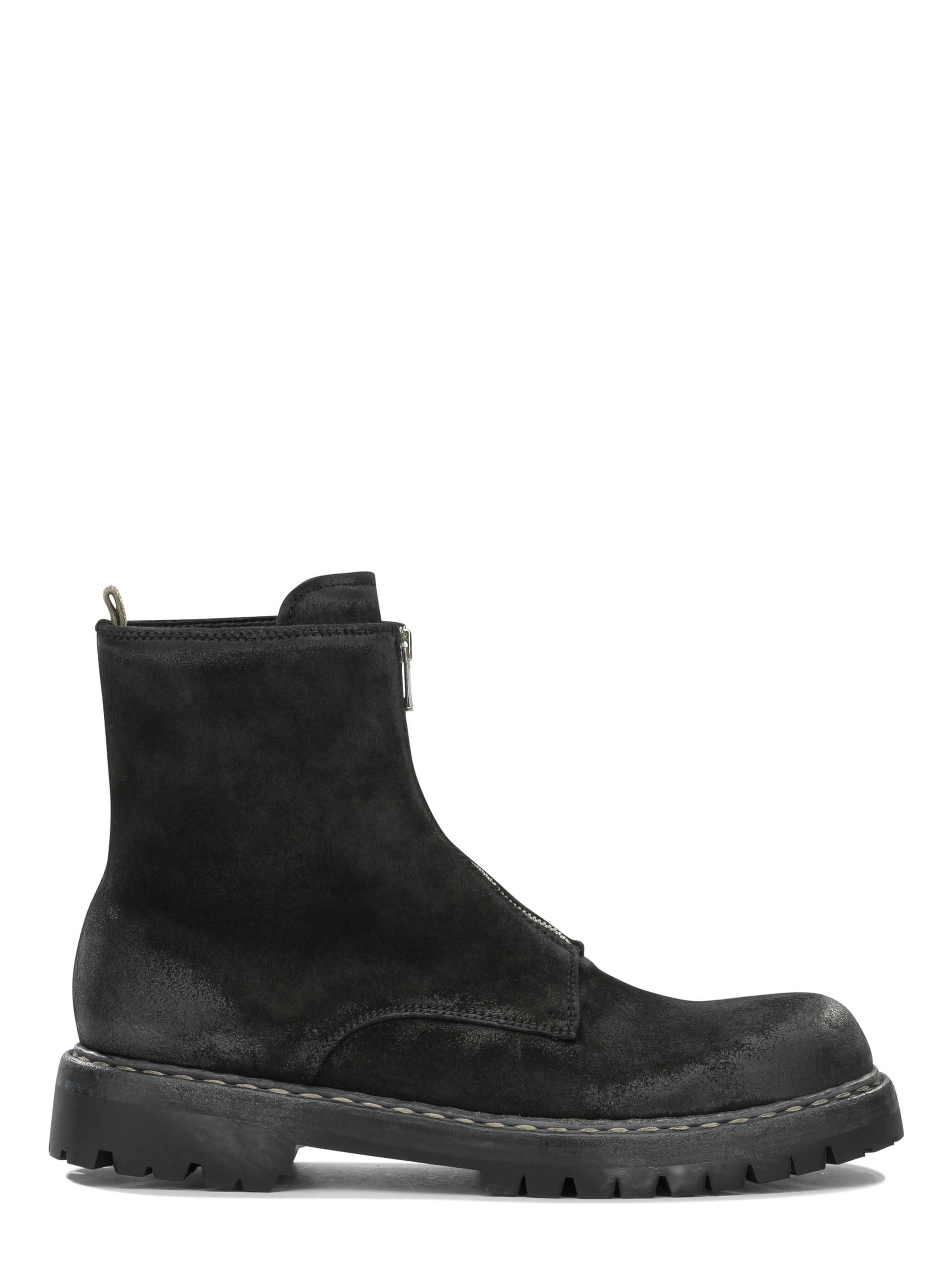 "Bulla DD Lug 114" Ankle Boots with Zipper