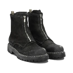 "Bulla DD Lug 114" Ankle Boots with Zipper