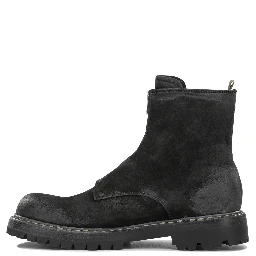 "Bulla DD Lug 114" Ankle Boots with Zipper