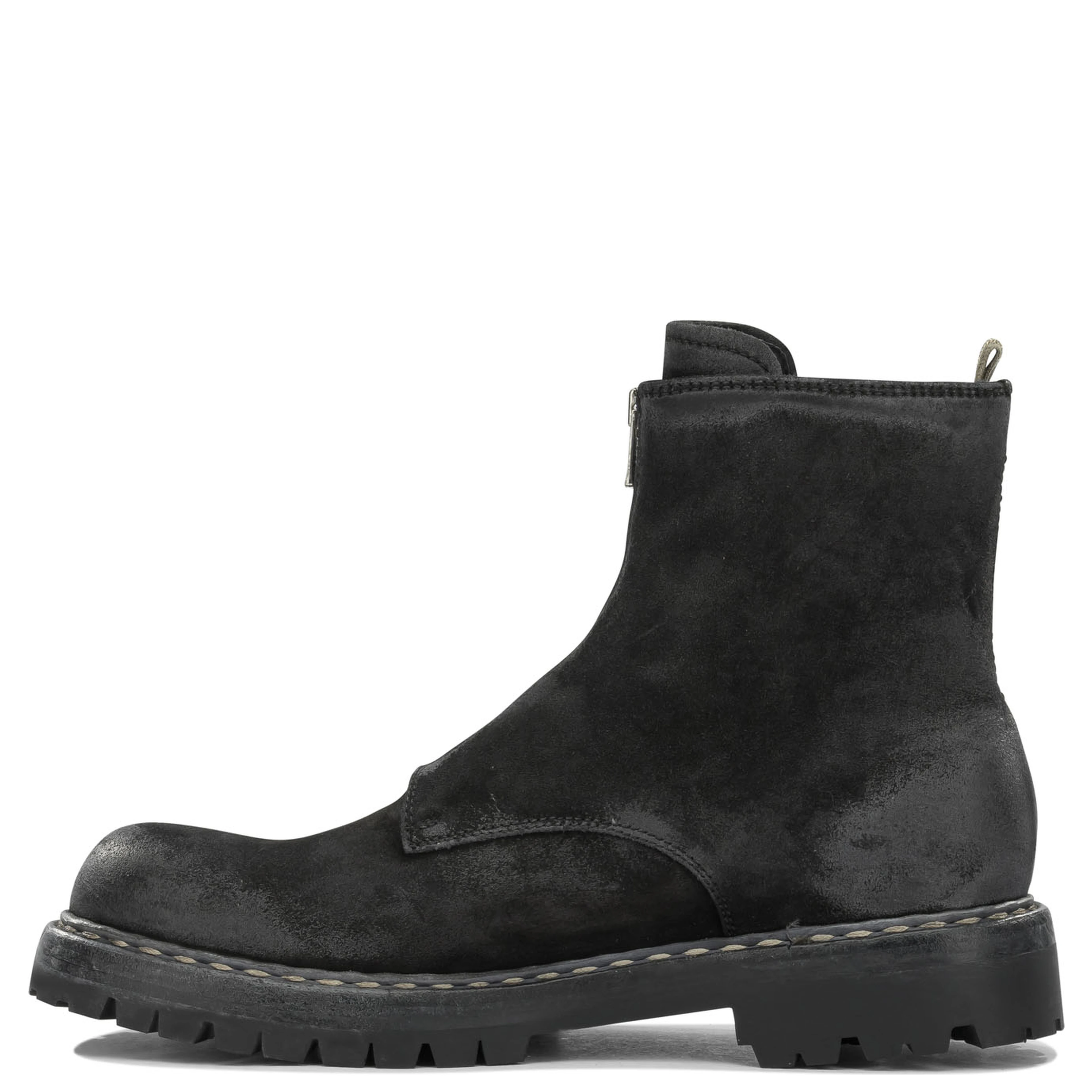 "Bulla DD Lug 114" Ankle Boots with Zipper