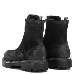 "Bulla DD Lug 114" Ankle Boots with Zipper