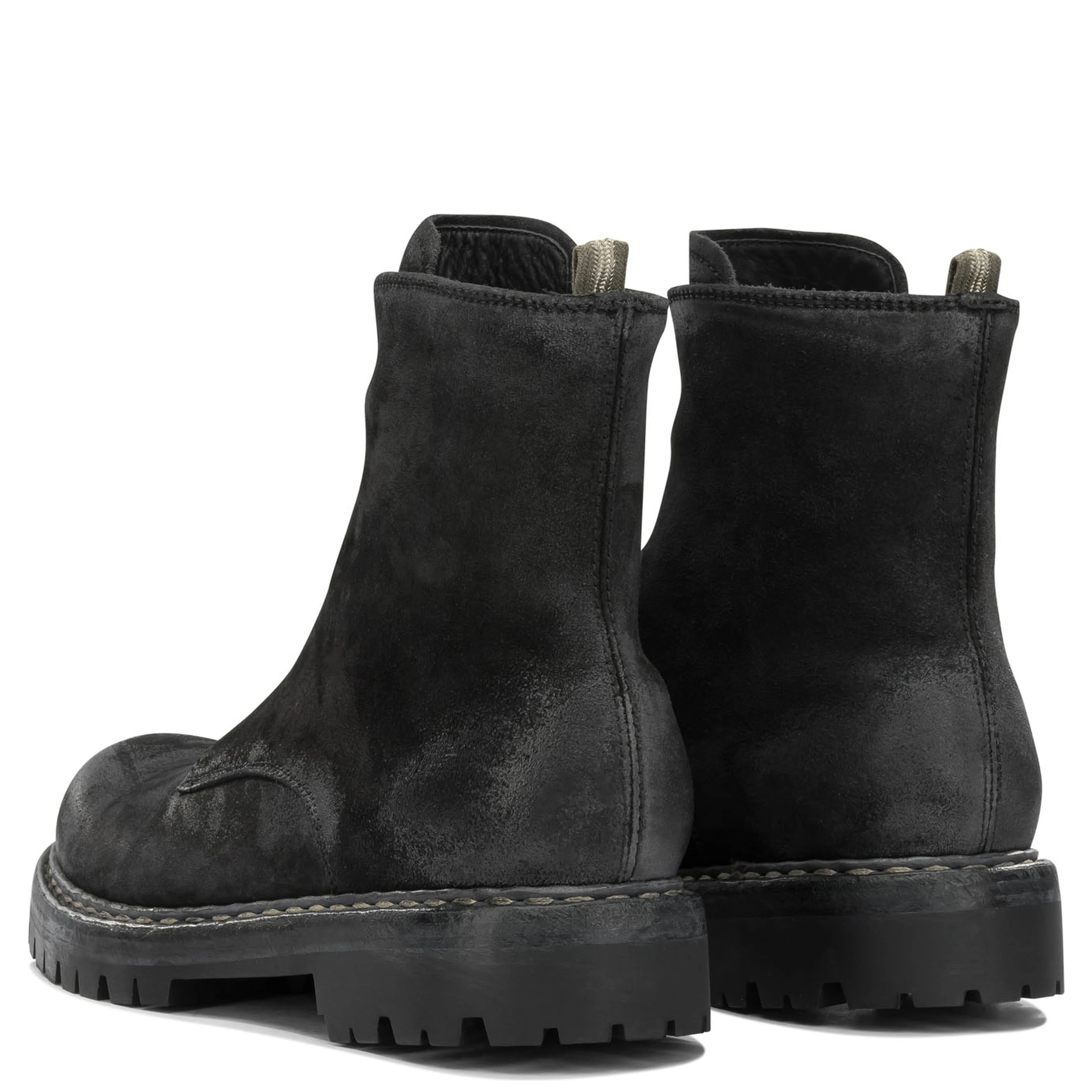 "Bulla DD Lug 114" Ankle Boots with Zipper