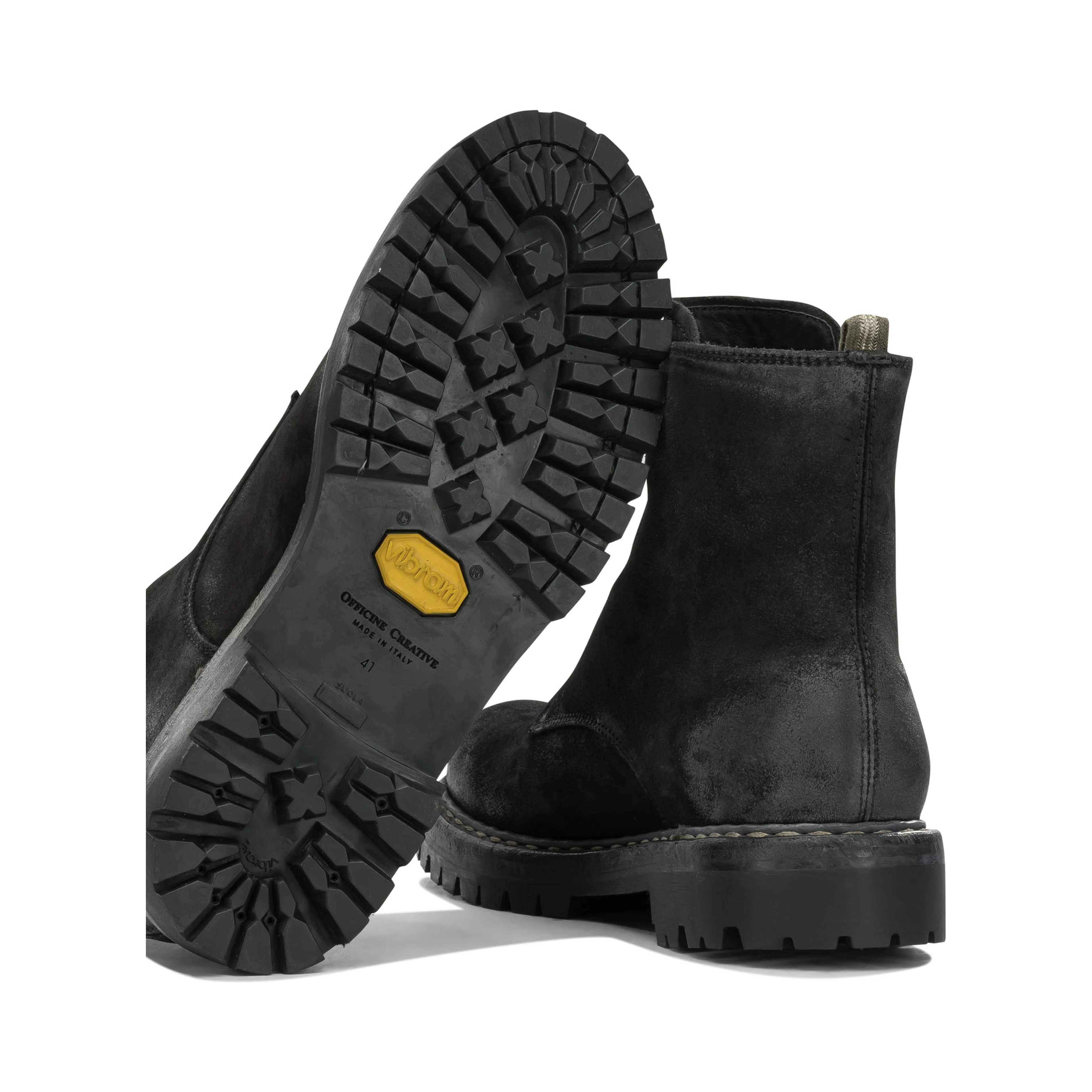 "Bulla DD Lug 114" Ankle Boots with Zipper