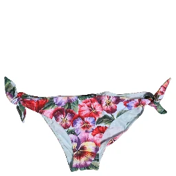 Multicolor Floral Swimsuit Bikini Bottom Swimwear