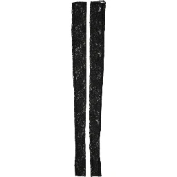 Sleeves Black Nylon Floral Lace Warmer Arm