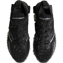 Black White Sorrento Low Top Sneakers Shoes