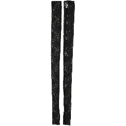 Sleeves Black Nylon Floral Lace Warmer Arm