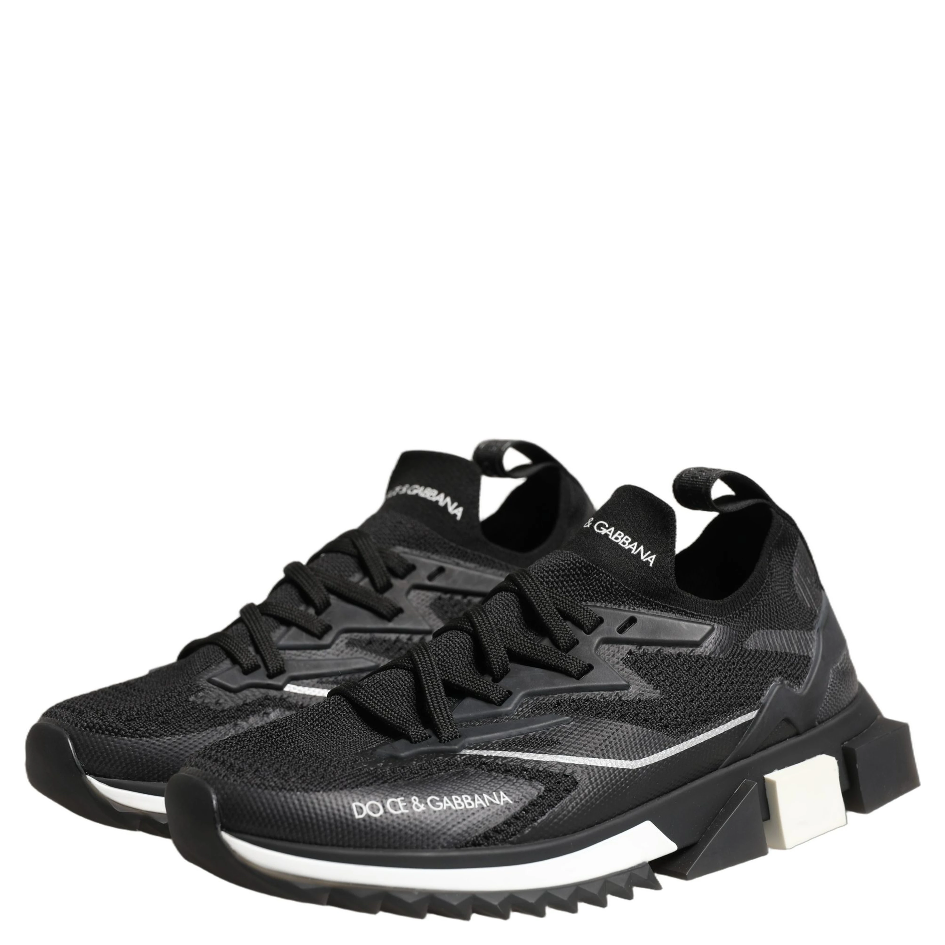 Black White Sorrento Low Top Sneakers Shoes