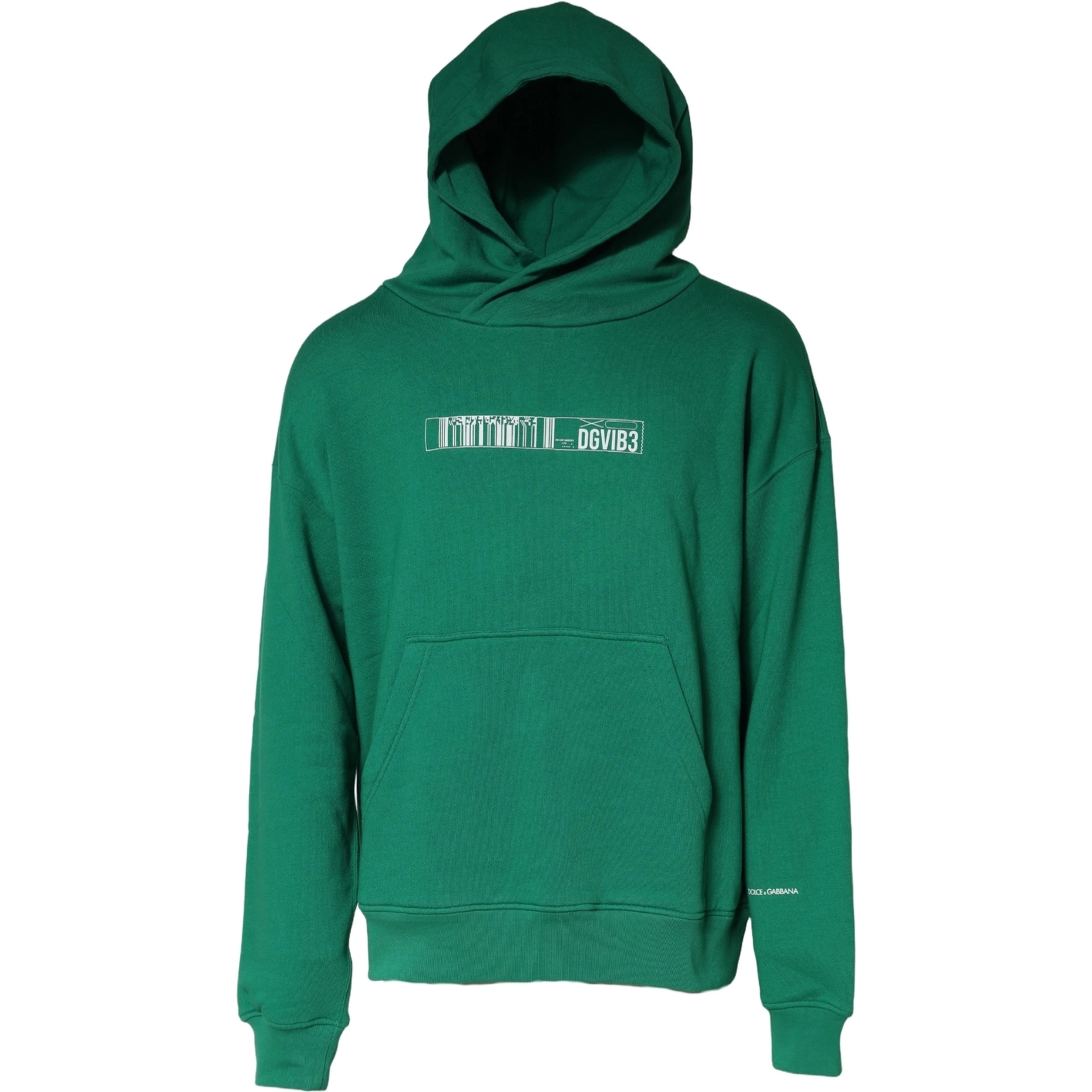 Green DGVIB3 Cotton Hoodie Sweatshirt Sweater