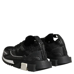 Black White Sorrento Low Top Sneakers Shoes