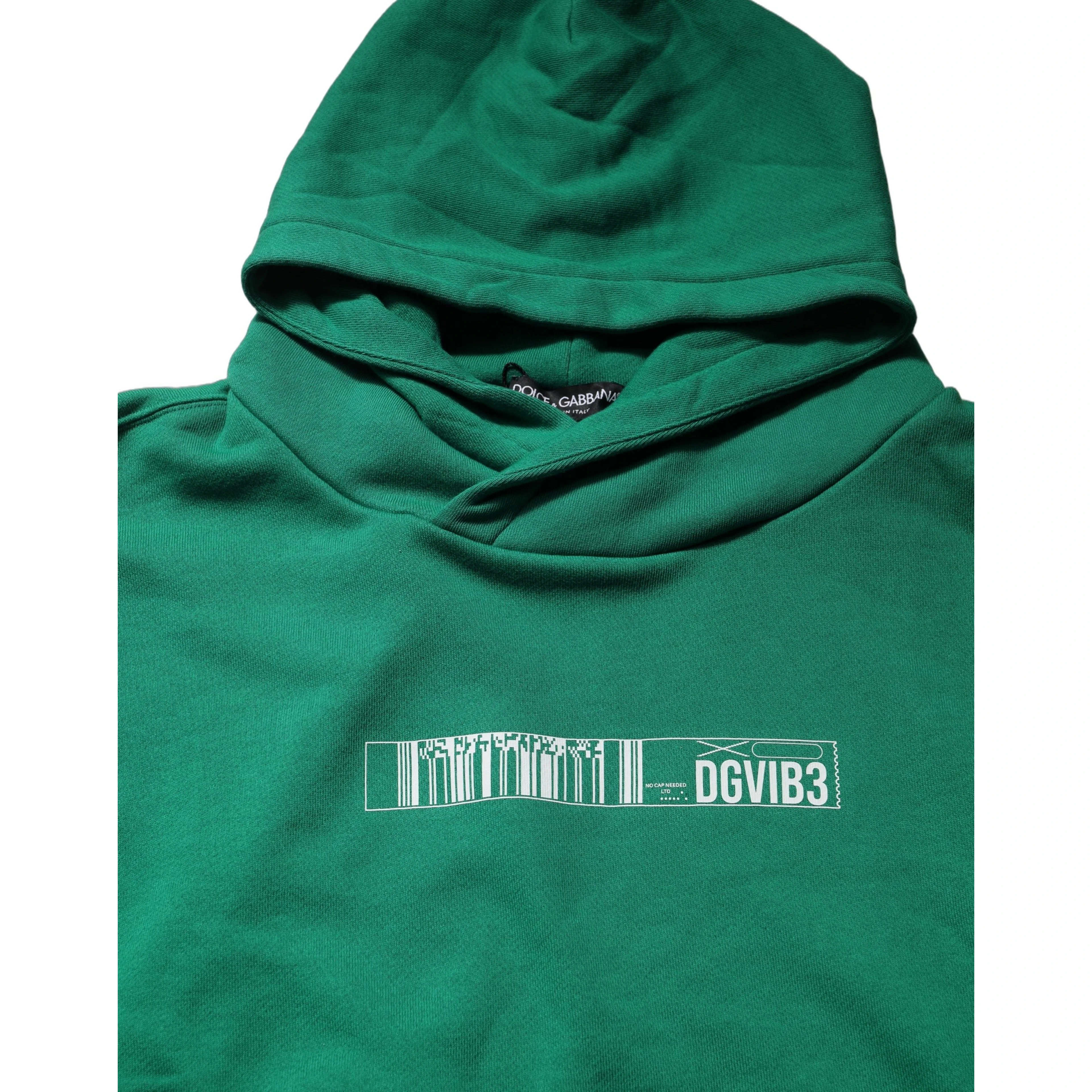 Green DGVIB3 Cotton Hoodie Sweatshirt Sweater
