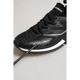 Black White Sorrento Low Top Sneakers Shoes