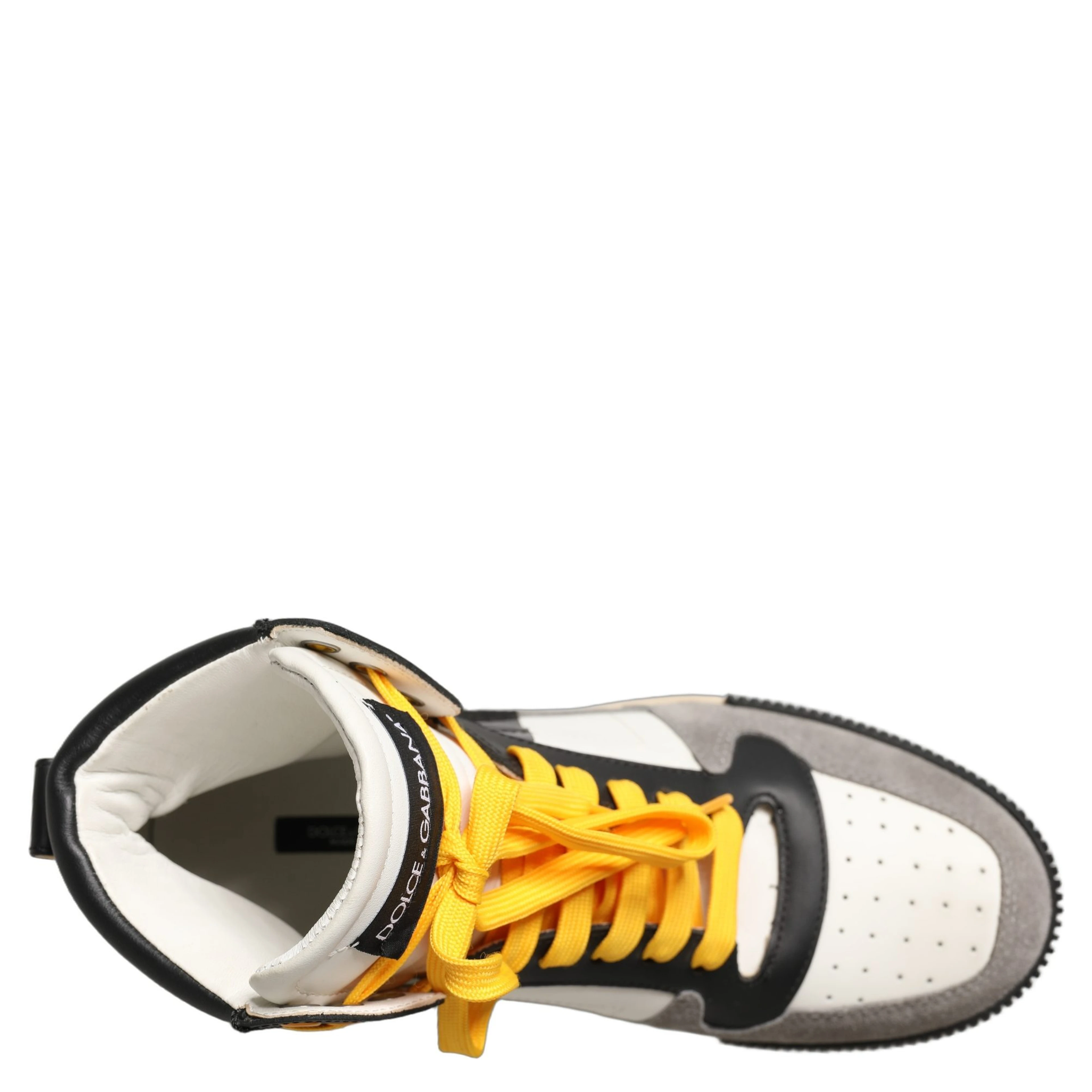 Multicolor Leather High Top Men Sneakers Shoes