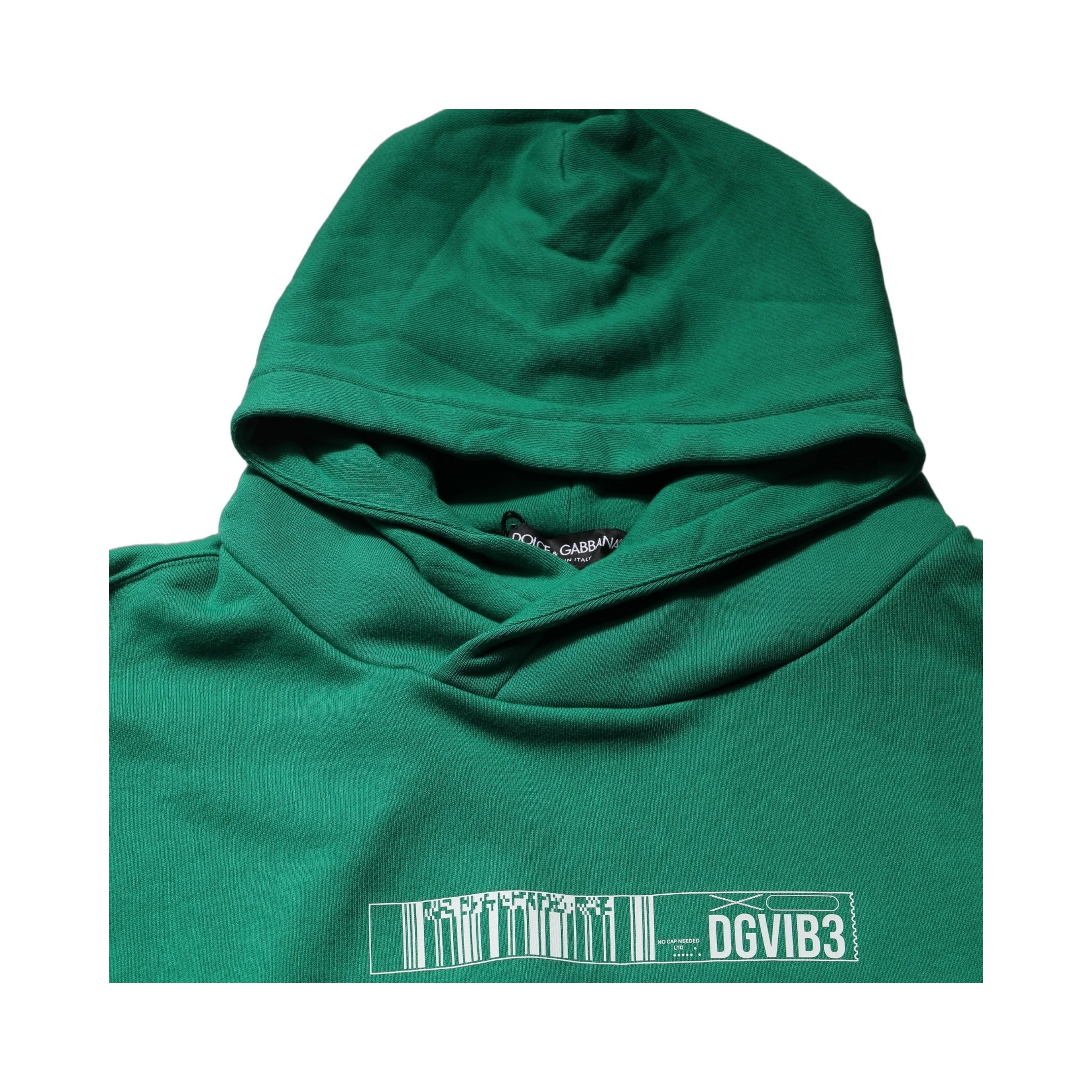 Green DGVIB3 Cotton Hoodie Sweatshirt Sweater