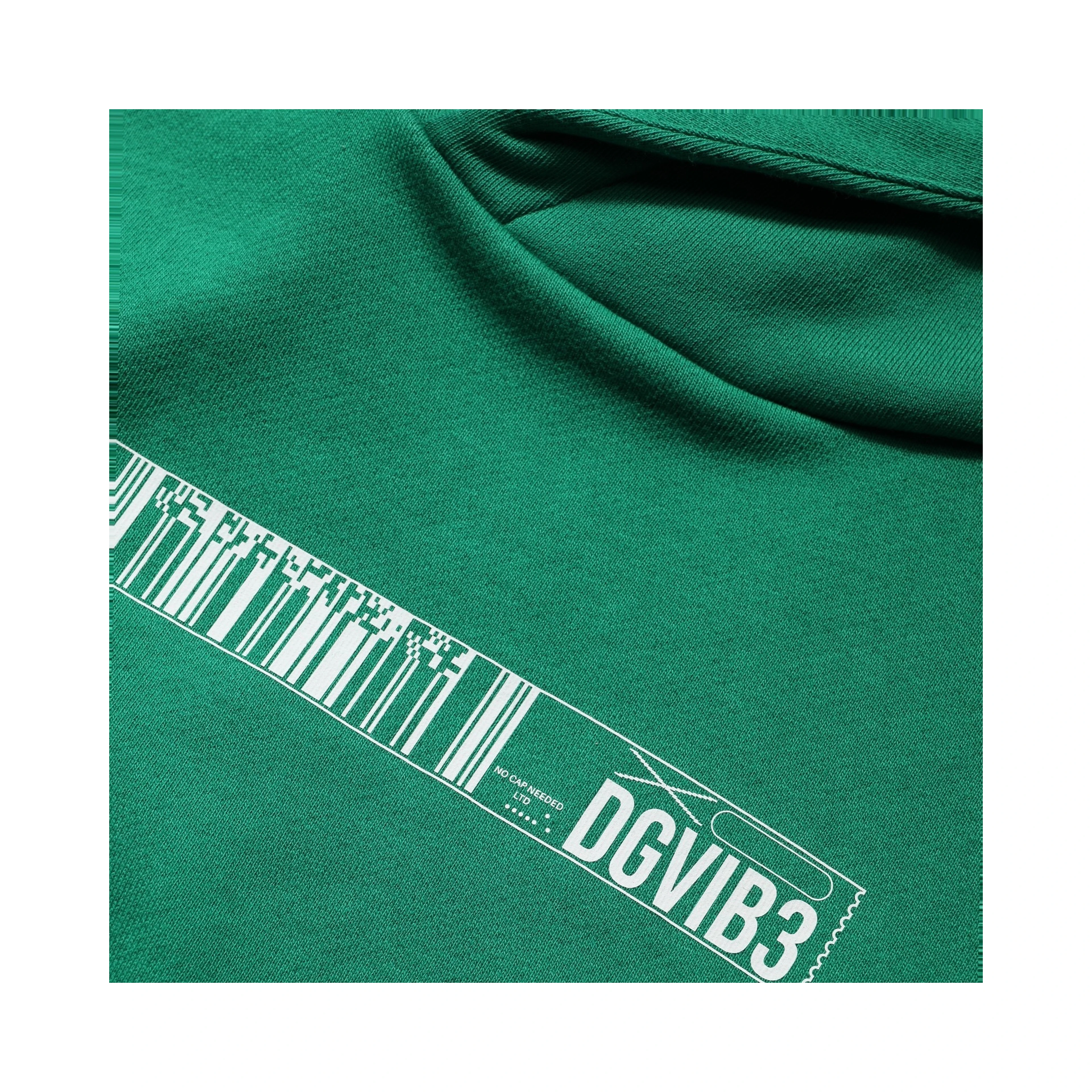 Green DGVIB3 Cotton Hoodie Sweatshirt Sweater