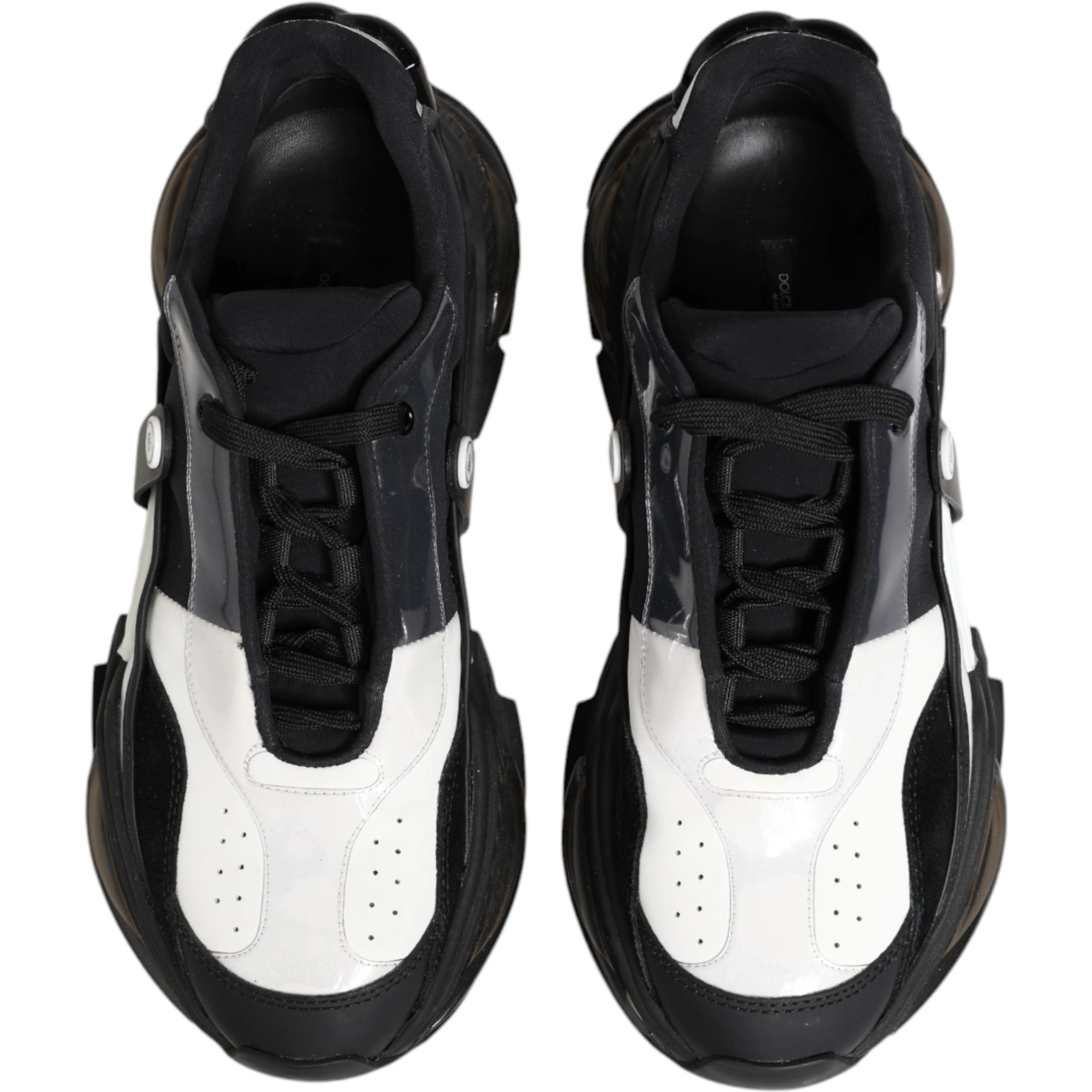 White Black Logo Airmaster Men Sneakers Shoes