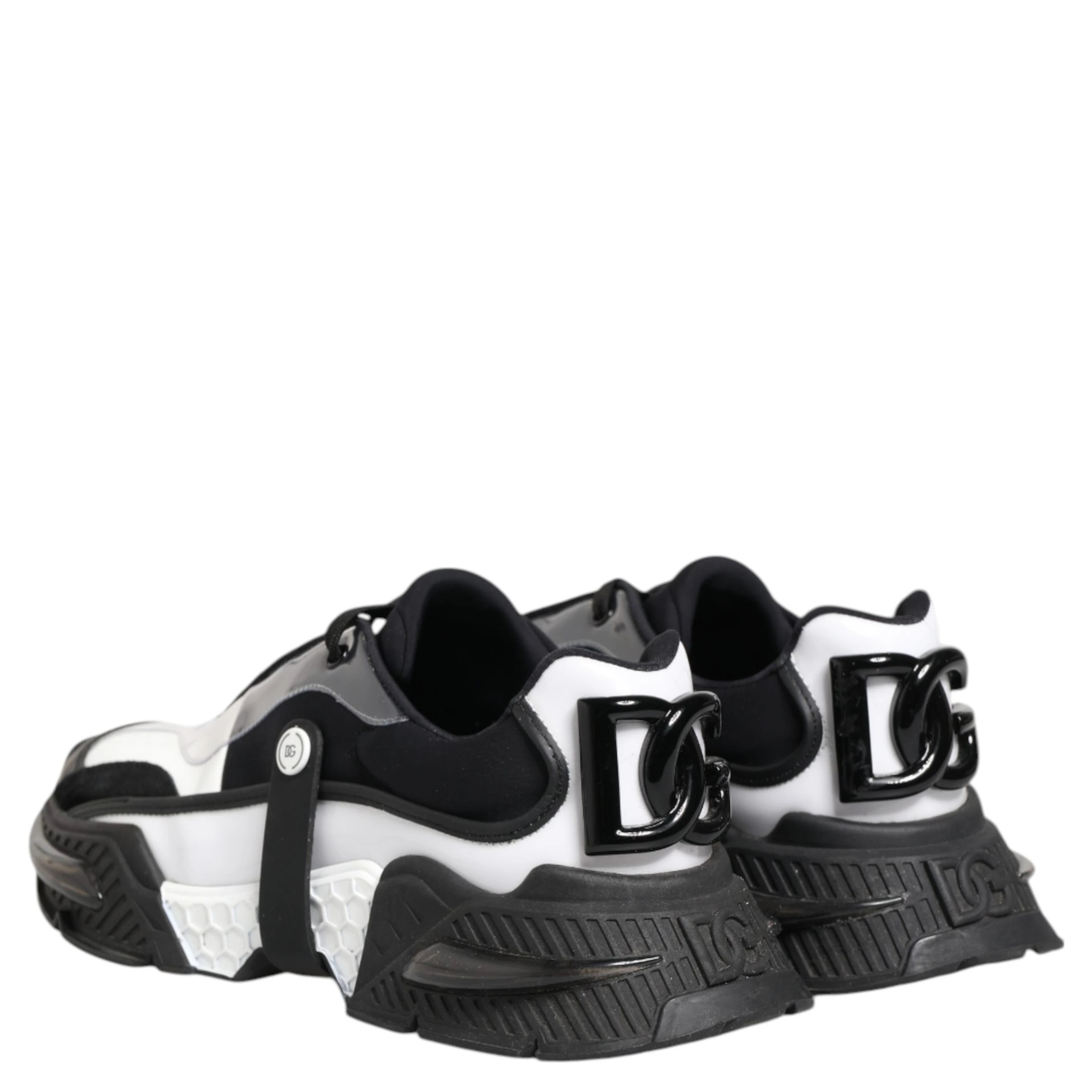 White Black Logo Airmaster Men Sneakers Shoes