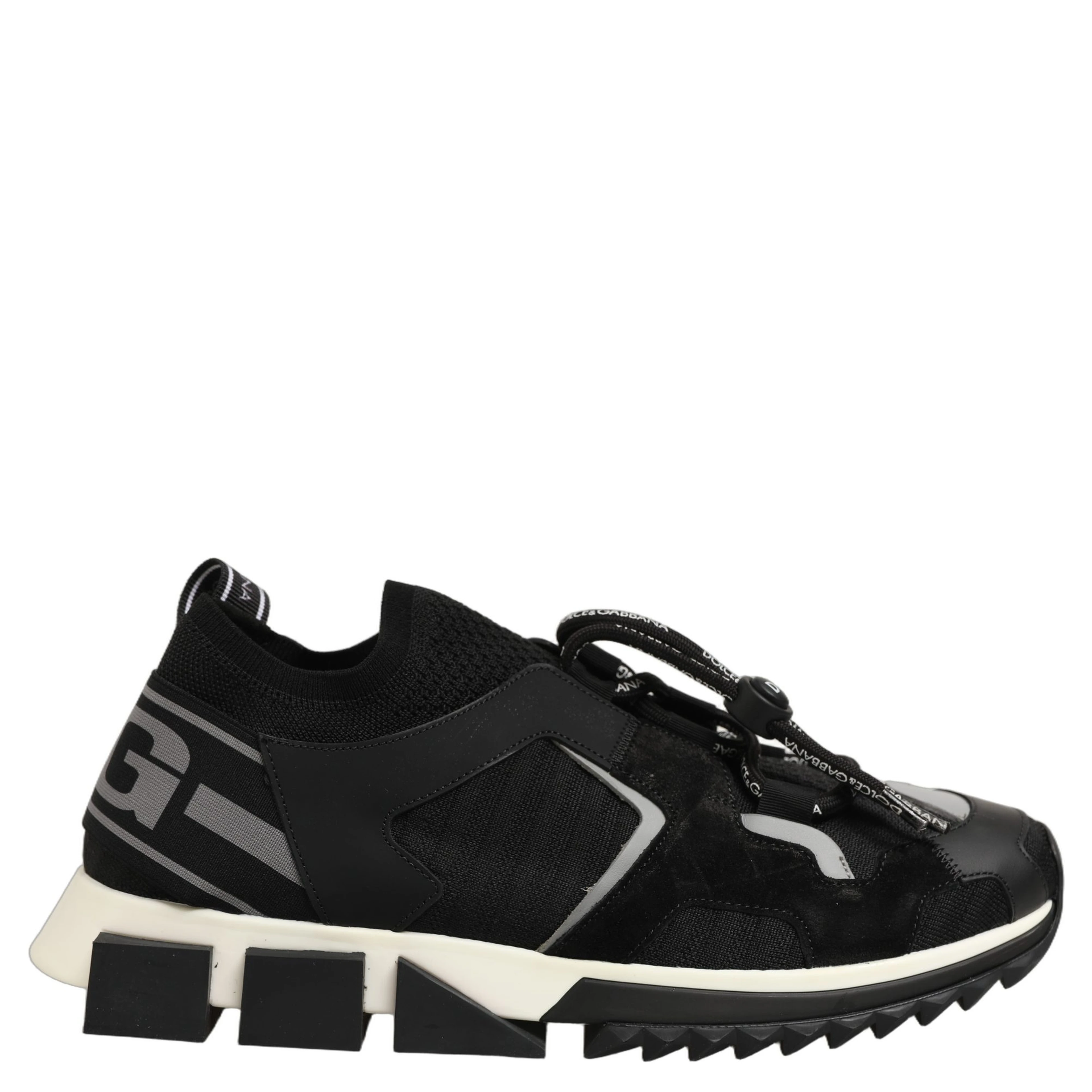 Black Sorrento Trekking Sneakers Men Shoes