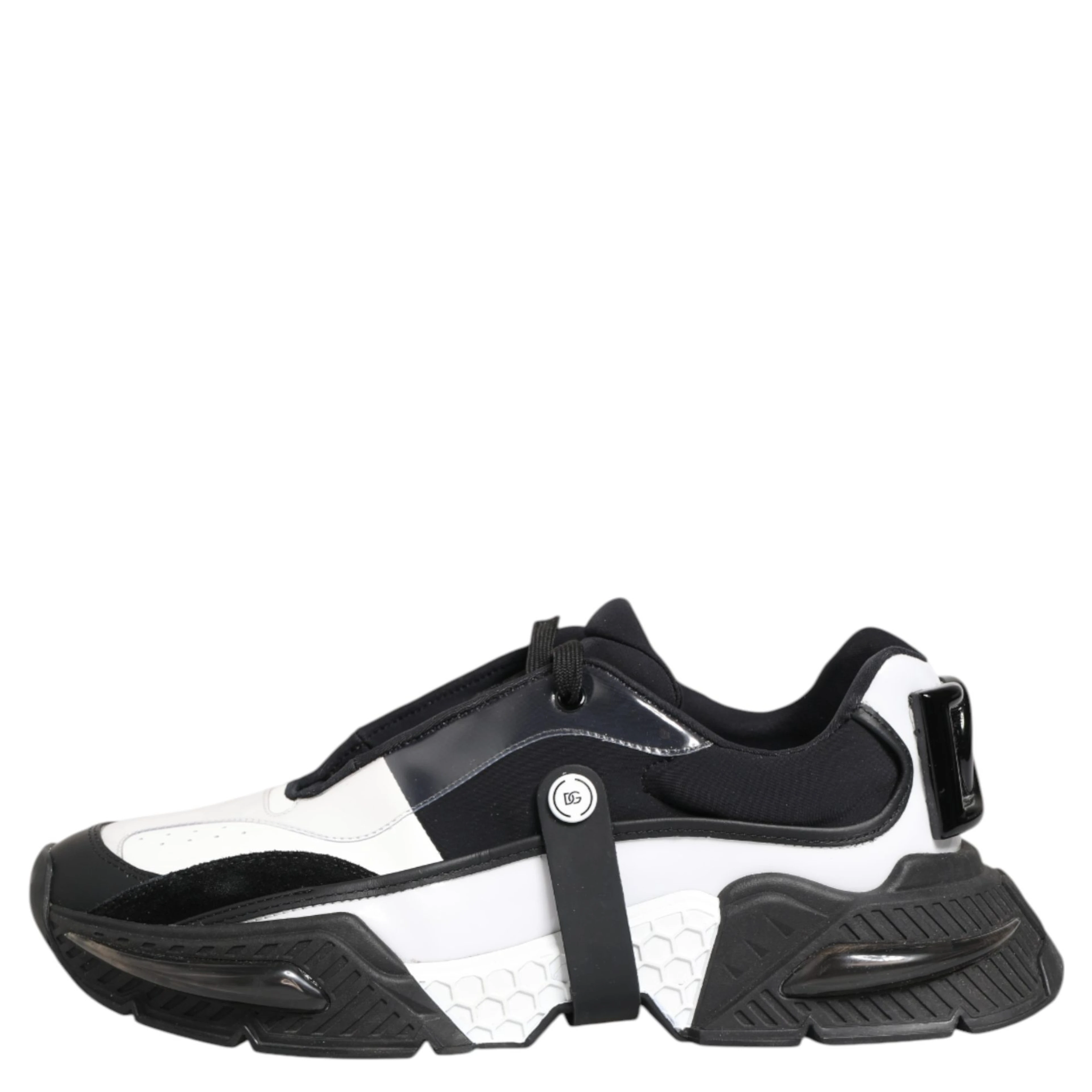 White Black Logo Airmaster Men Sneakers Shoes