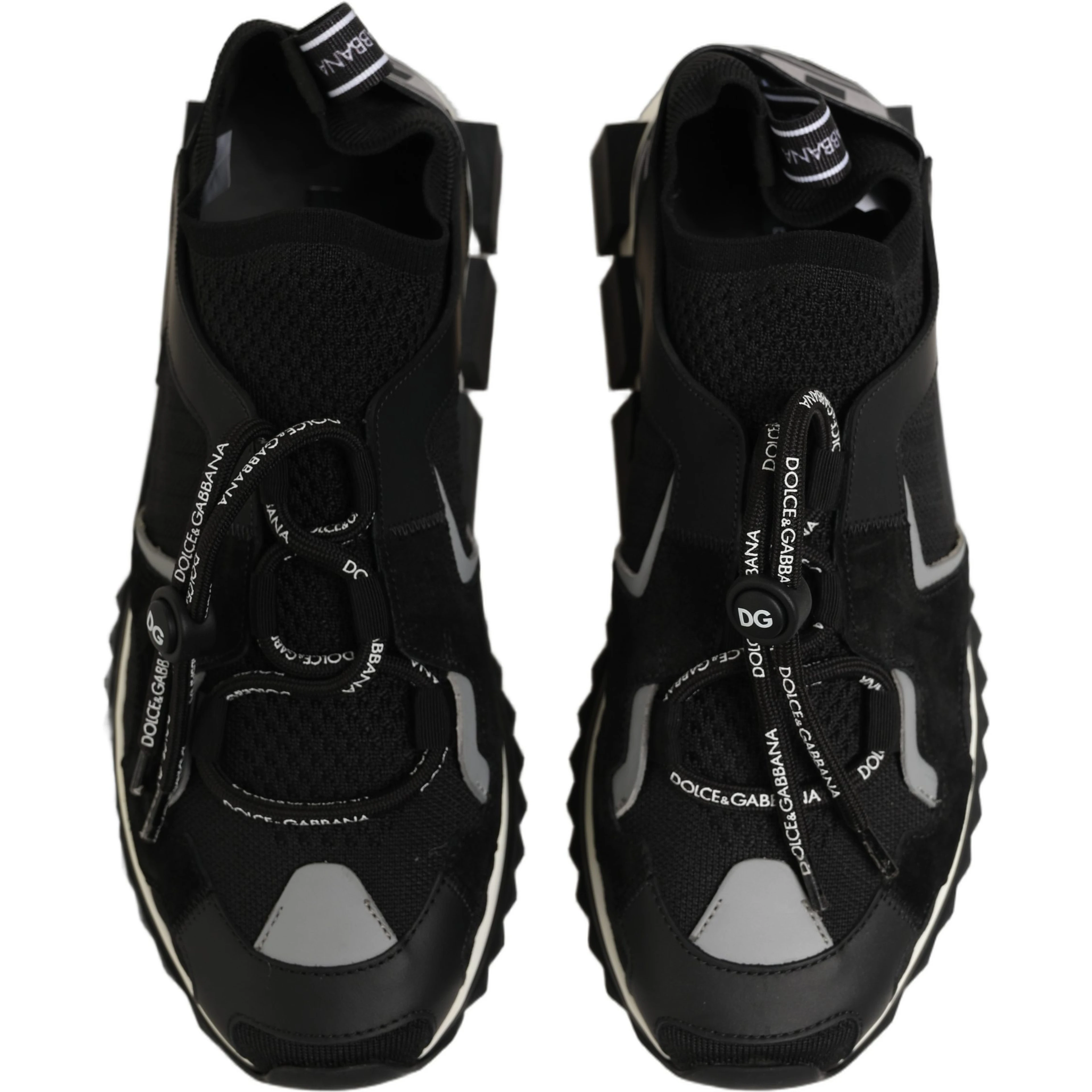 Black Sorrento Trekking Sneakers Men Shoes