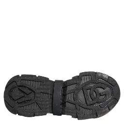 White Black Logo Airmaster Men Sneakers Shoes