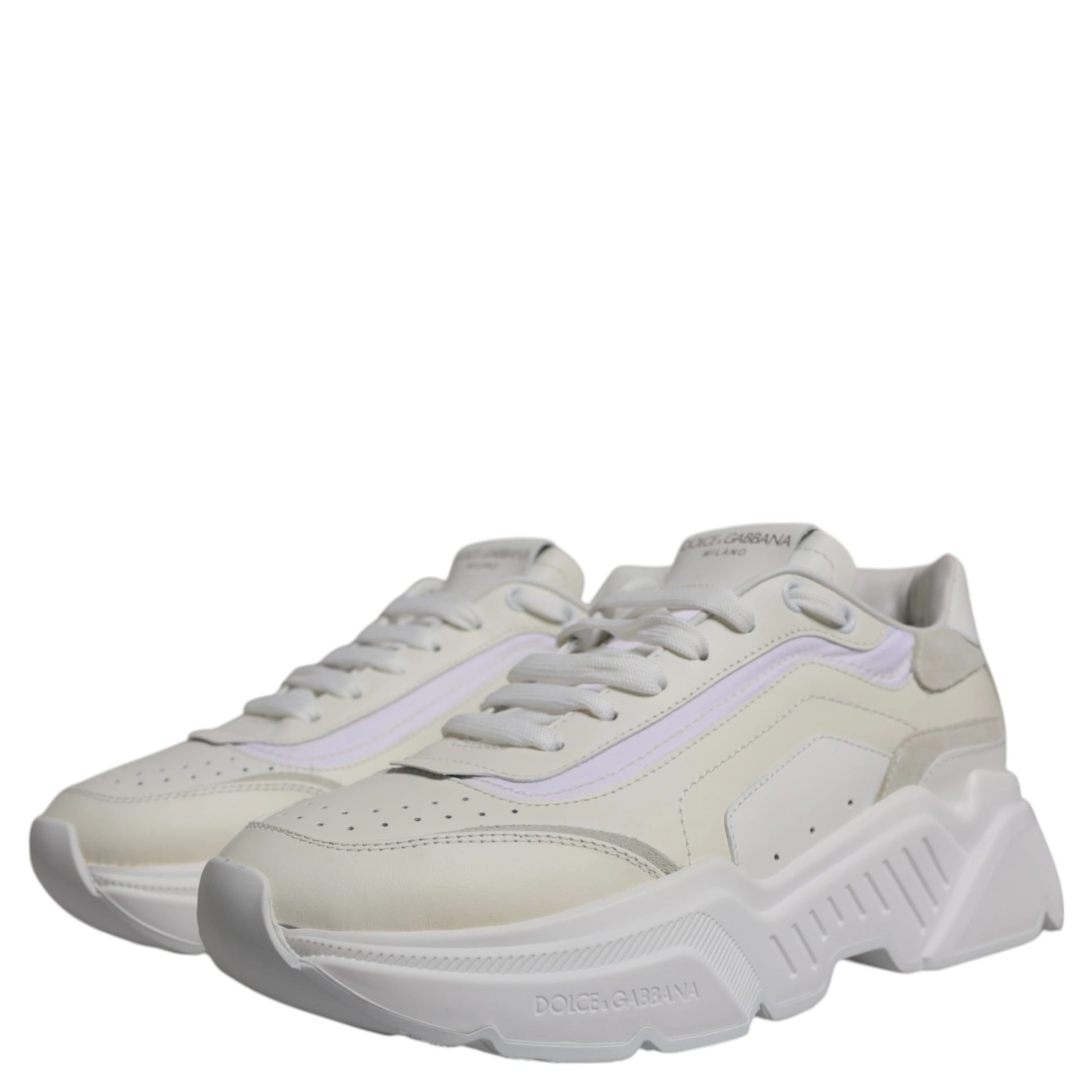 White Daymaster Men Low Top Sneakers Shoes