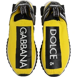 Yellow Sorrento Low Top Men Sneakers Shoes
