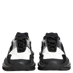 White Black Logo Airmaster Men Sneakers Shoes