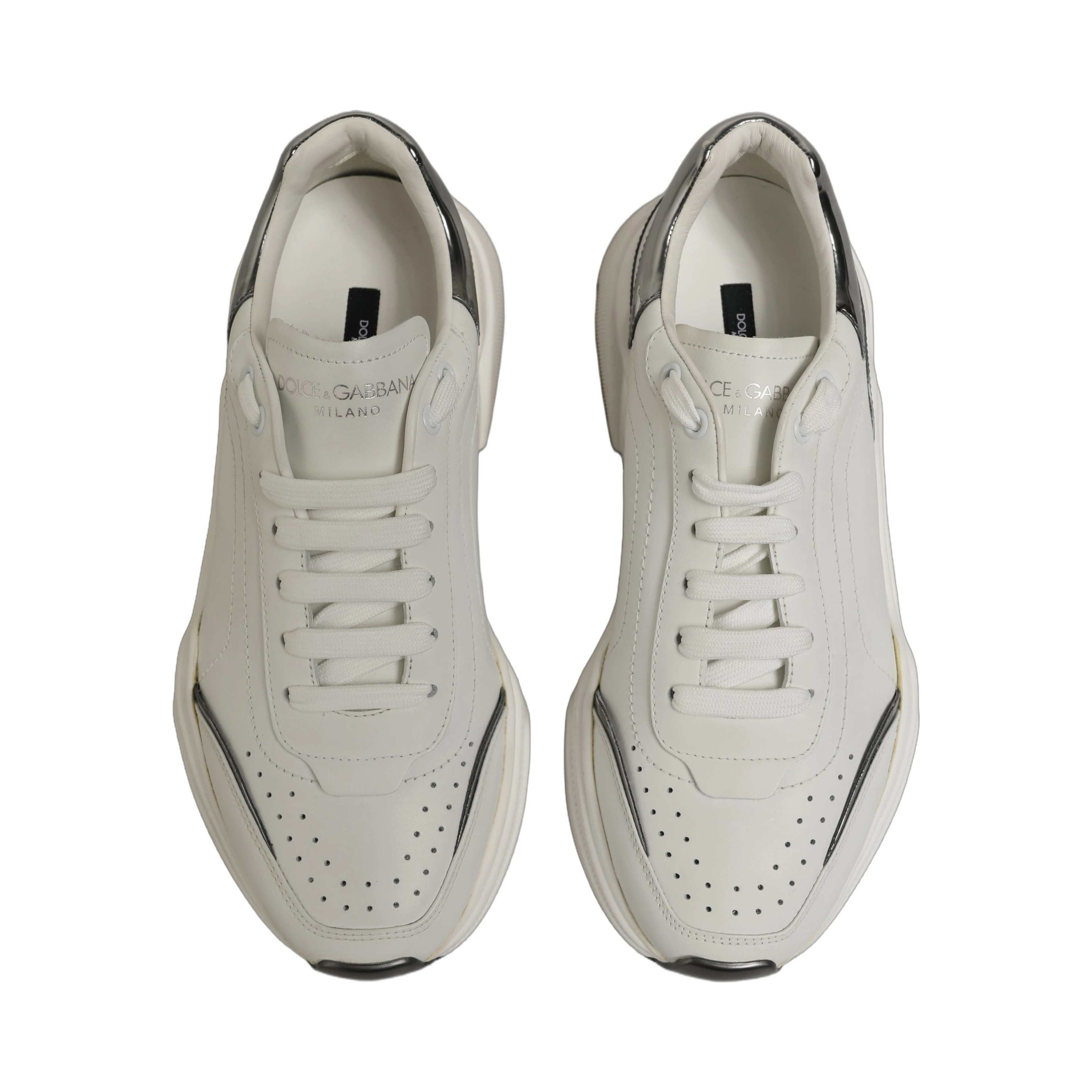 ]White Silver Daymaster Men Sneakers Shoes