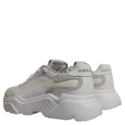 White Daymaster Men Low Top Sneakers Shoes