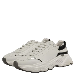White Silver Daymaster Low Top Sneakers Shoes