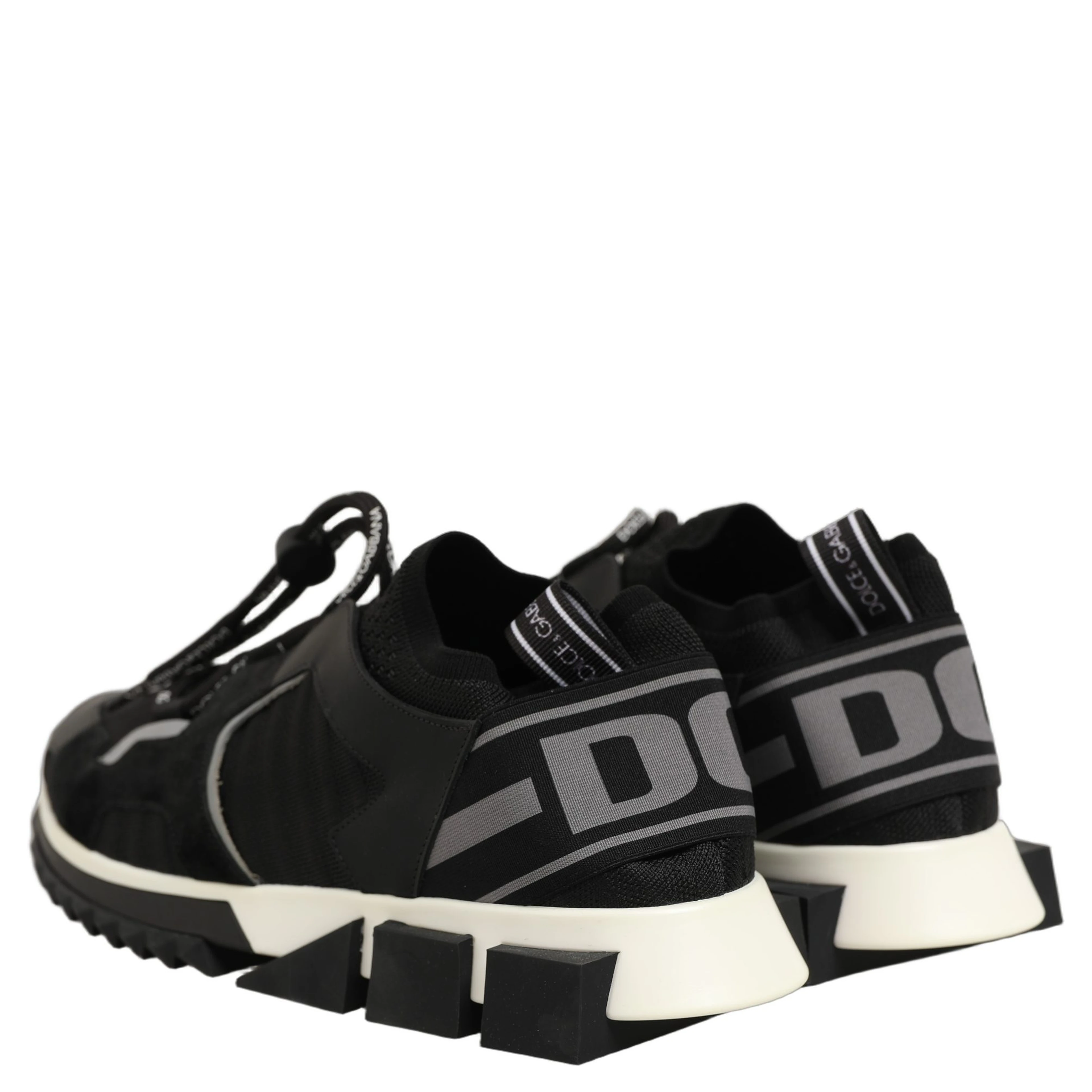 Black Sorrento Trekking Sneakers Men Shoes